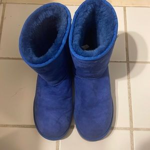 Blue UGG boots